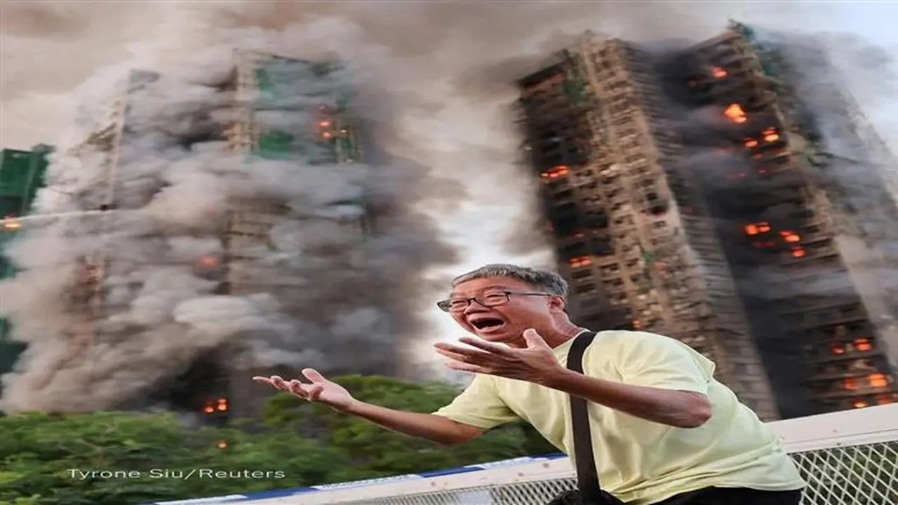 حرائق هونج كونج تلتهم مجمعات سكنية وتخلف العشرات من كبار السن مفقودين